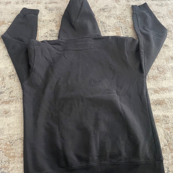 Obey Collegiate Logo Hoodie Black w/ Blue Print (Size Large) - Picture 7 of 7